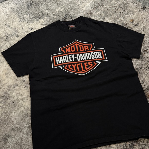 Harley-Davidson Other - Harley Davidson Tyler Texas Lone Star T-Shirt Mens Large Black Biker Graphic Tee